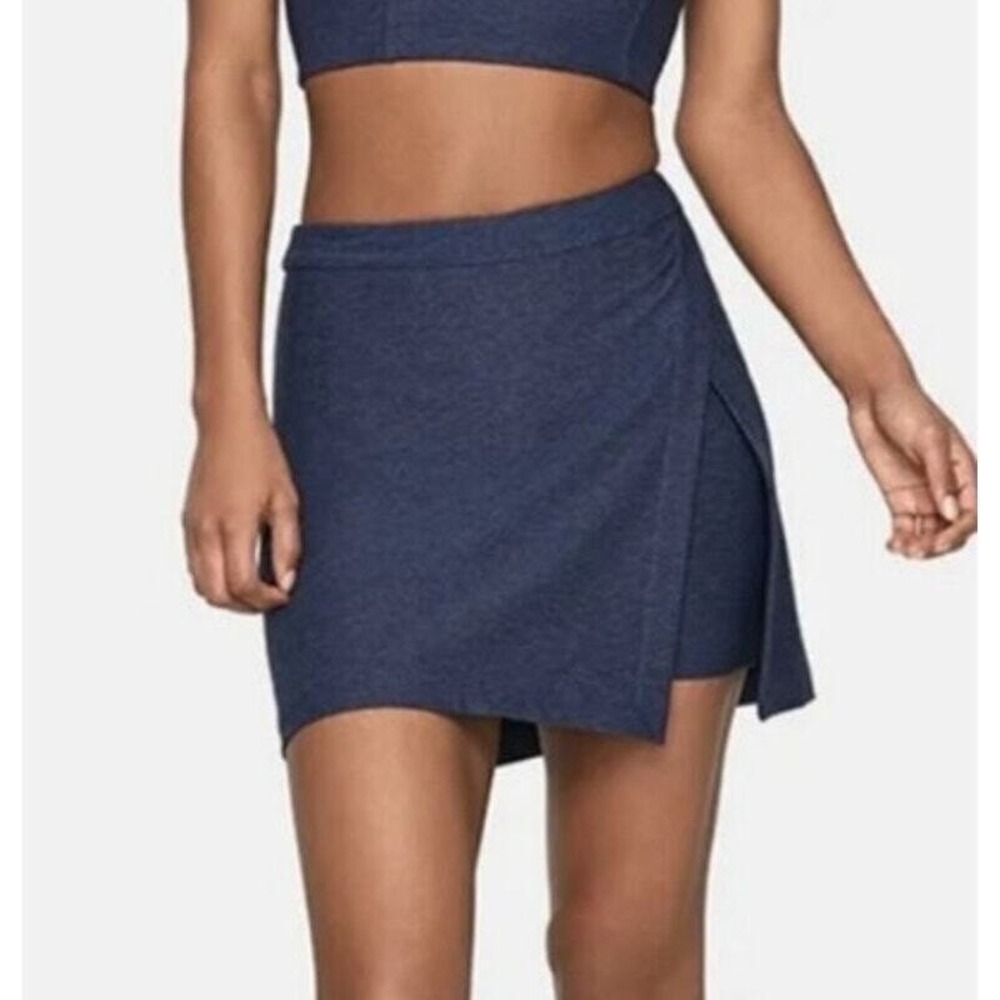 Outdoor Voices Blue Court Skort Performance Tennis Athletic Skirt Size Small